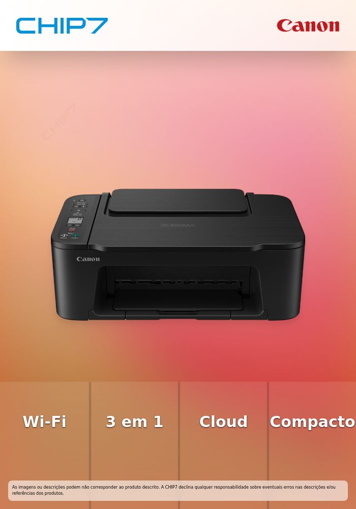 PIXMA TS3750i Black - Wi-Fi, impressão, cópia, digitalização, cloud