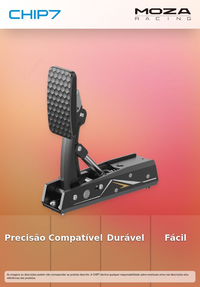 Pedal Embraiagem MOZA Racing CRP2