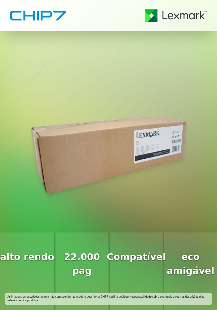 LEXMARK CS/X73x Black Return 22K Cartridge