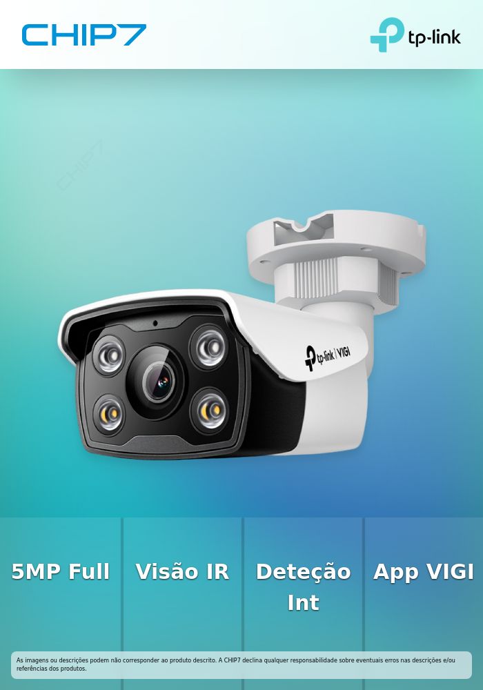 TP-LINK CAM VIGI 5MP FULL COLLOR BULLET OUTDOOR