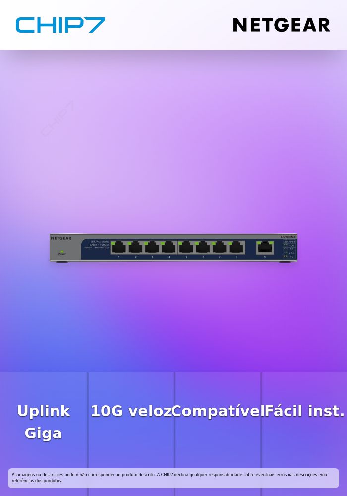 8PT GIG UM+1P 10G/MULTI-GIG UPLINK GS1