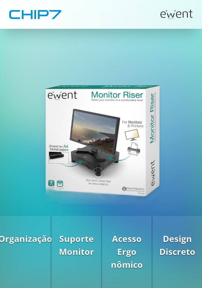 Base para Monitor com gaveta » válido até nova comunicação