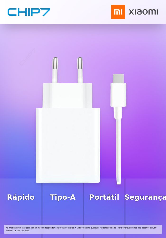 Carregador Xiaomi 67W Hypercharge Combo (Type-A) Eu