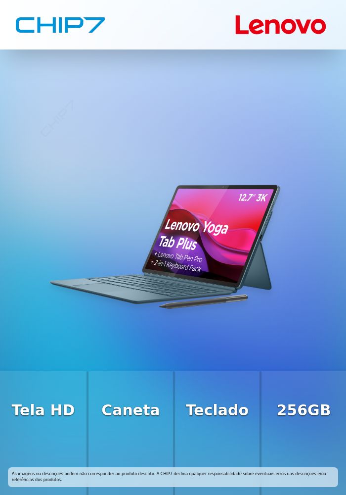 TB520FU - Yoga Tab Plus 16/256/WIFI TIDAL TEAL + PEN + Keyboard