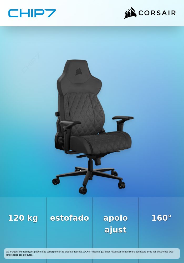 Cadeira Gaming Corsair TC500 LUXE - Shadow