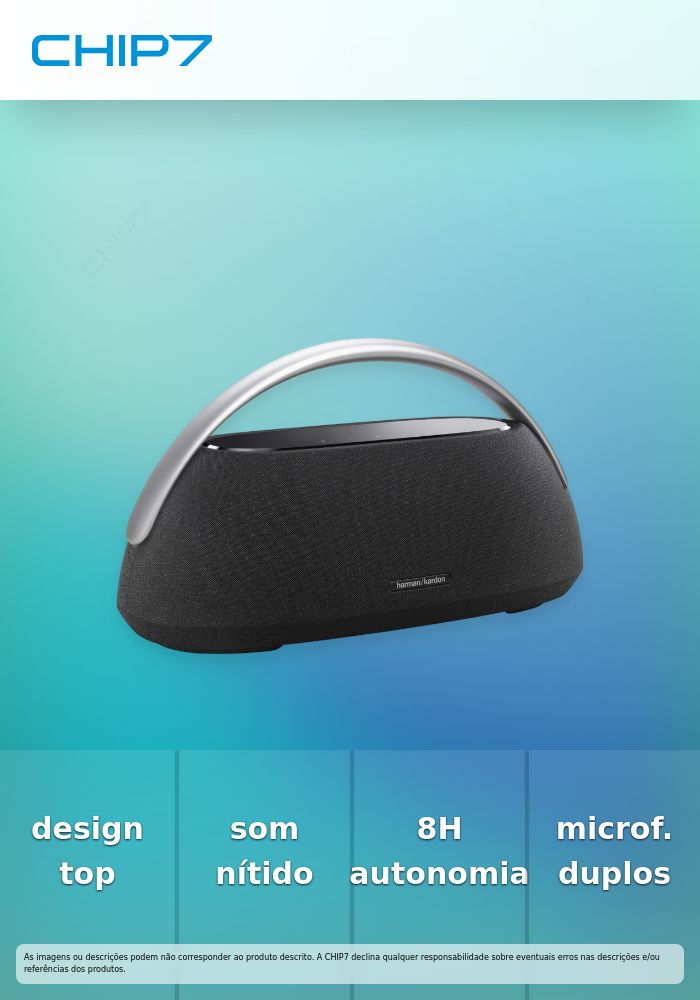 HARMAN KARDON COLUNA GO+PLAY 3 BLACK #HARMAN KARDON SOUND PROMO#
