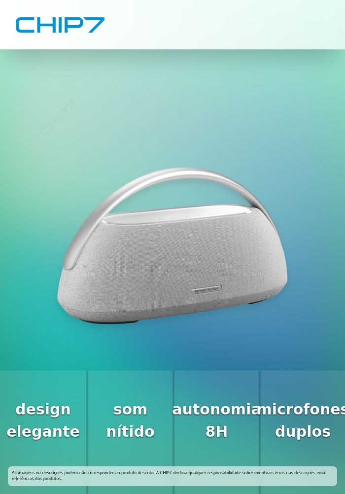 HARMAN KARDON COLUNA GO+PLAY 3 GREY #HARMAN KARDON SOUND PROMO#
