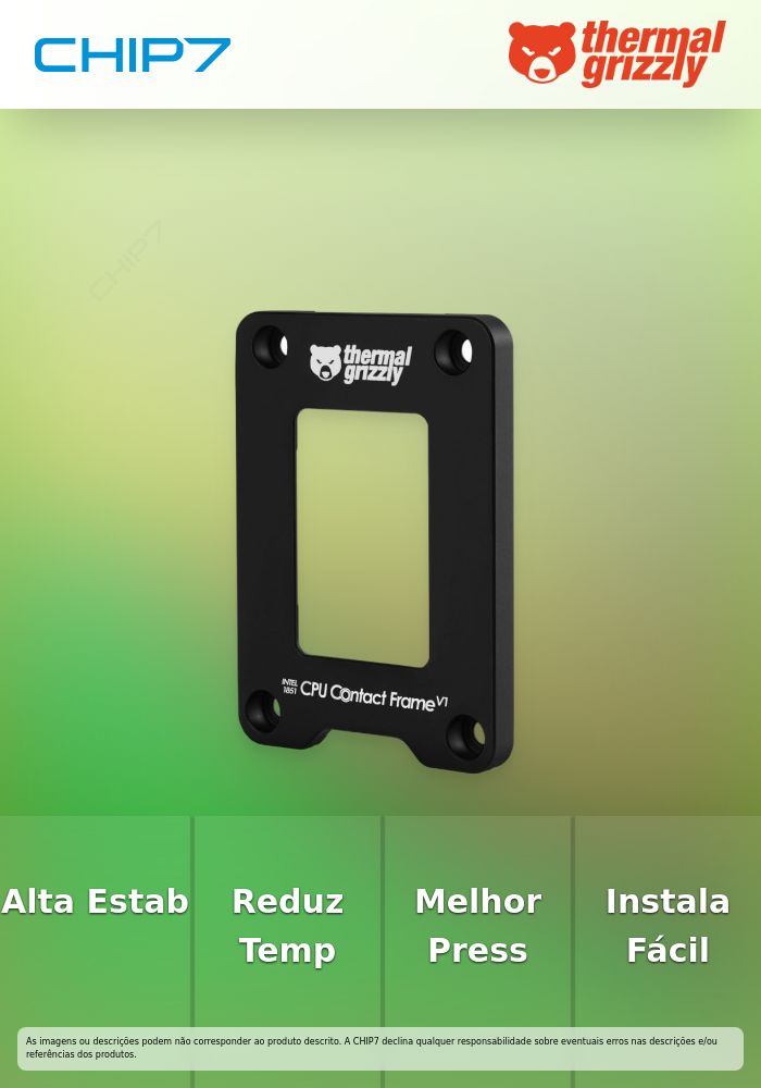 Thermal Grizzly Intel LGA 1851 CPU Contact Frame V1