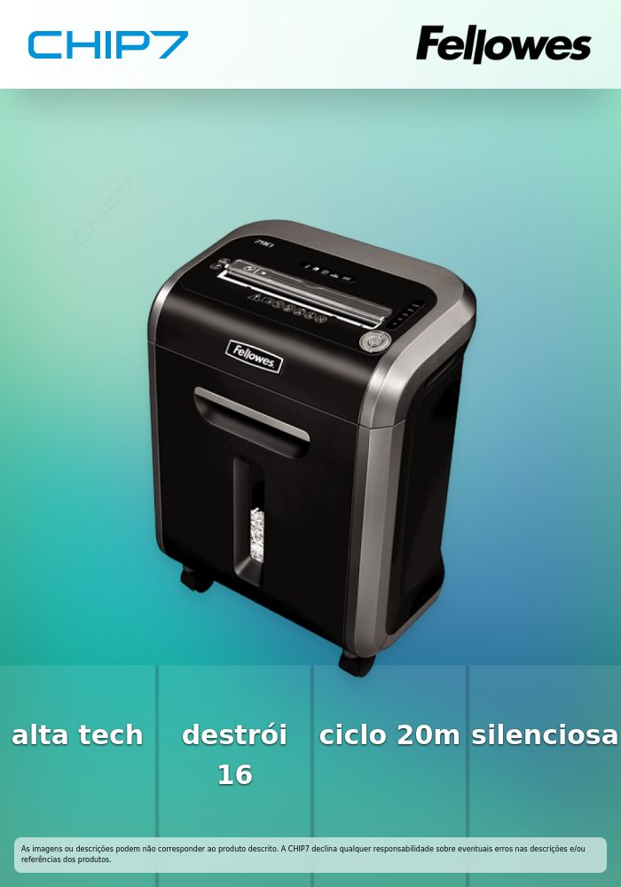FELLOWES DESTRUIDORA 79Ci CORTE 4X38MM