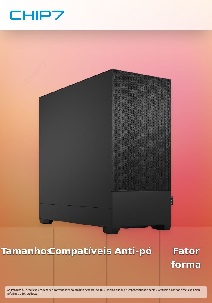Caixa ATX Fractal Design Pop Air Black Solid
