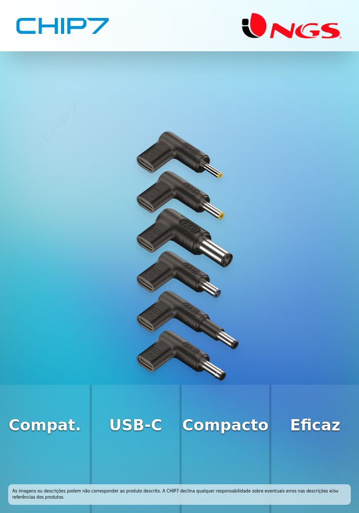 USBC to 6 different hp computers charging tips
