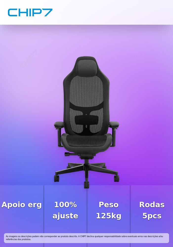 Cadeira Ergonómica Fractal Design Refine Mesh Dark