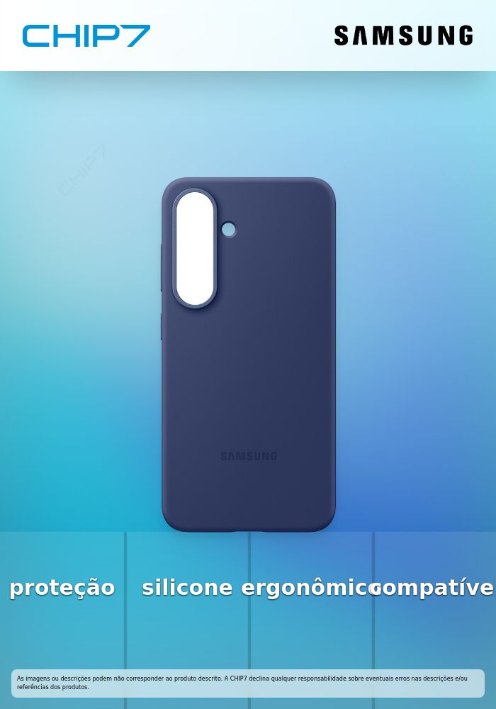 FUNDA SILICONA AZUL S25