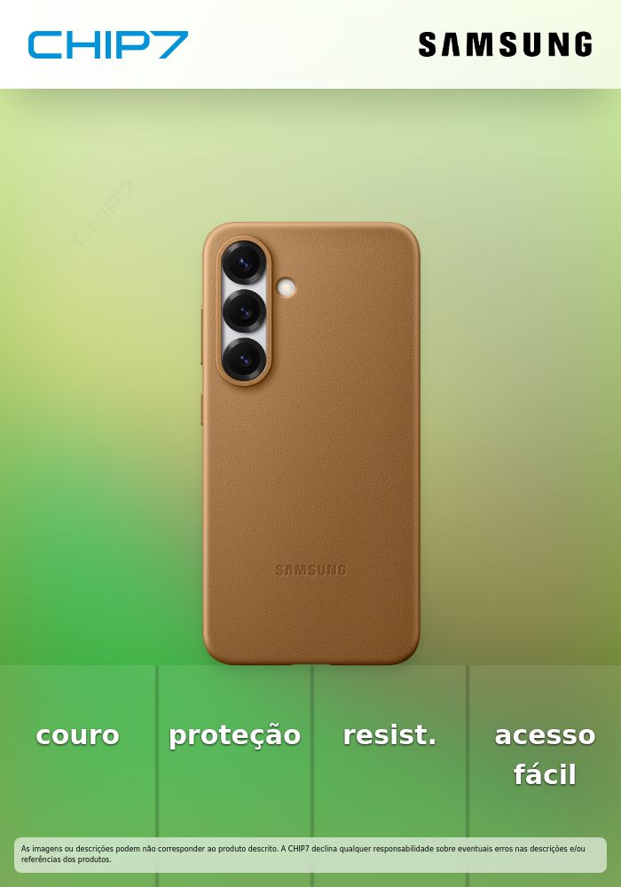 FUNDA CUERO DORADA S25
