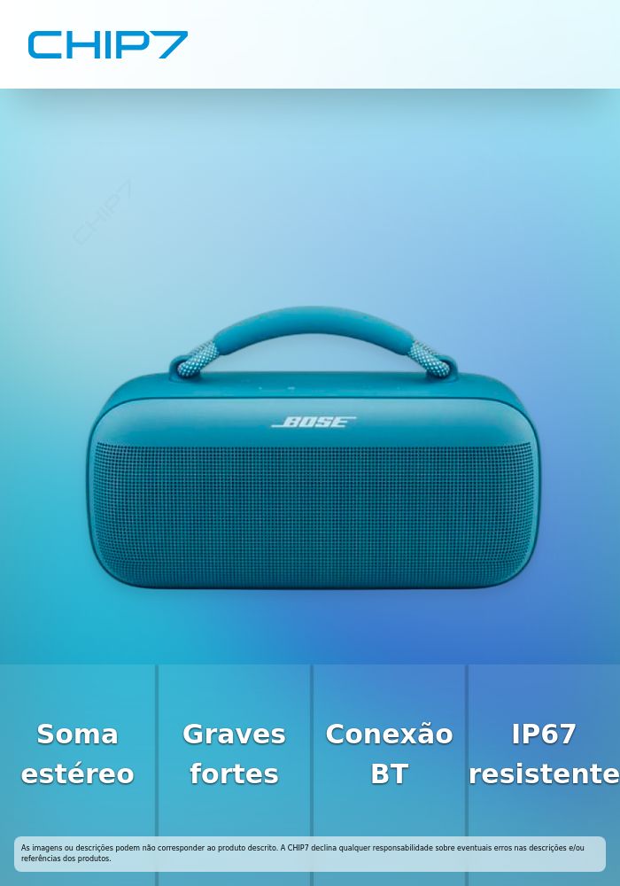 BOSE COLUNA BLUETOOTH SPEAKER SOUNDLINK MAX BLUE