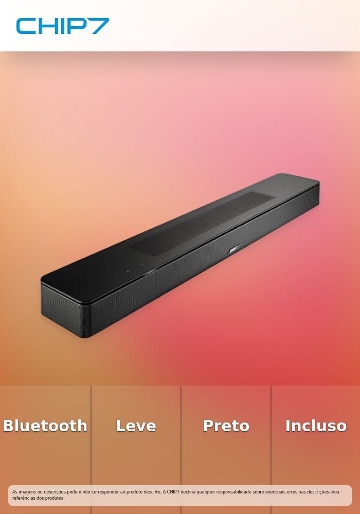 BOSE SOUNDBAR SMART AUDIO SMART BLACK