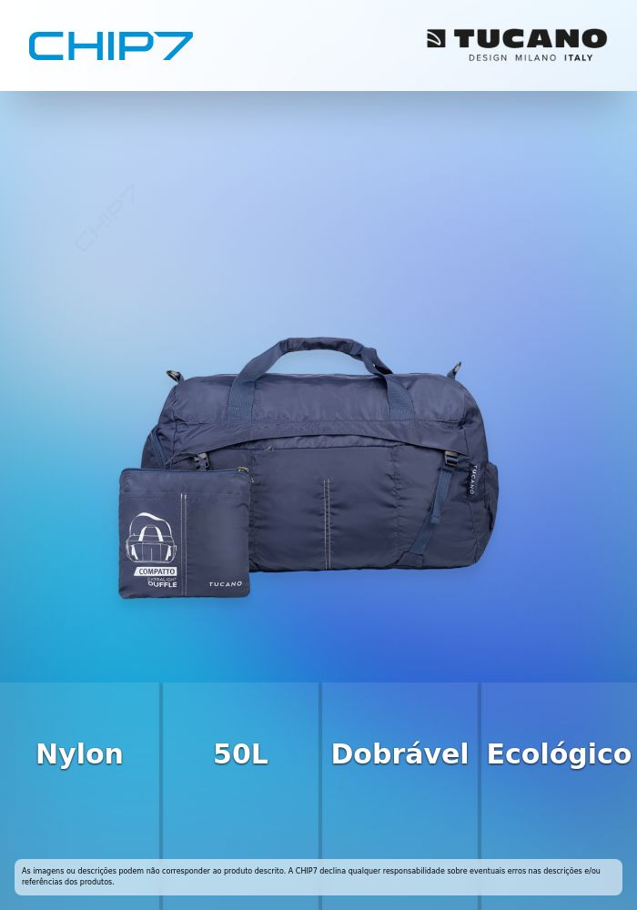 Tucano - Compatto Eco Duffle (blue)