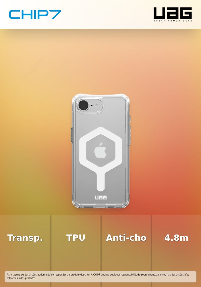 UAG - Plyo MagSafe iPhone SE 4 (ice/white)