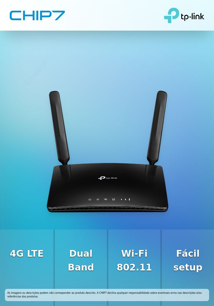 TP-LINK AC750 Wireless Dual Band 4G LTE Router build-in 4G LTE modem 802.11b/g/n/ac