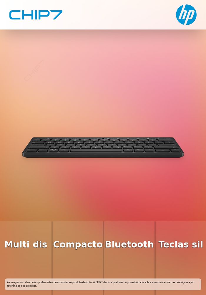 HP 350 COMPACT MULTI-DEVICE BLACK KEYBOARD