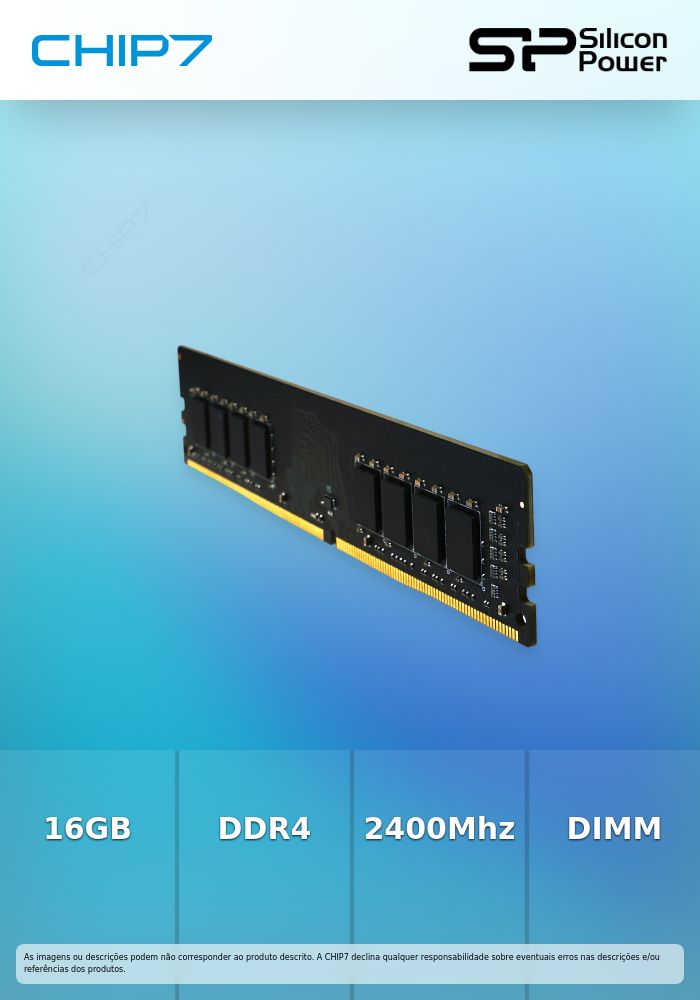 SILICON POWER 16GB DDR4 2400Mhz CL17 DIMM