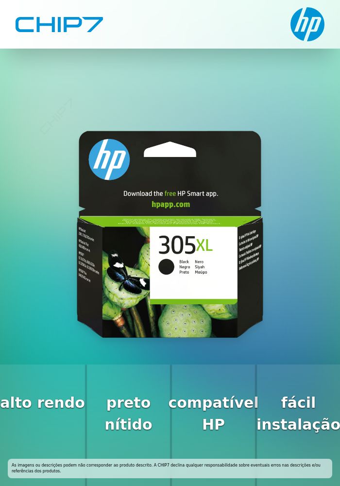 HP 305XL High Yield Black Original Ink Cartridge