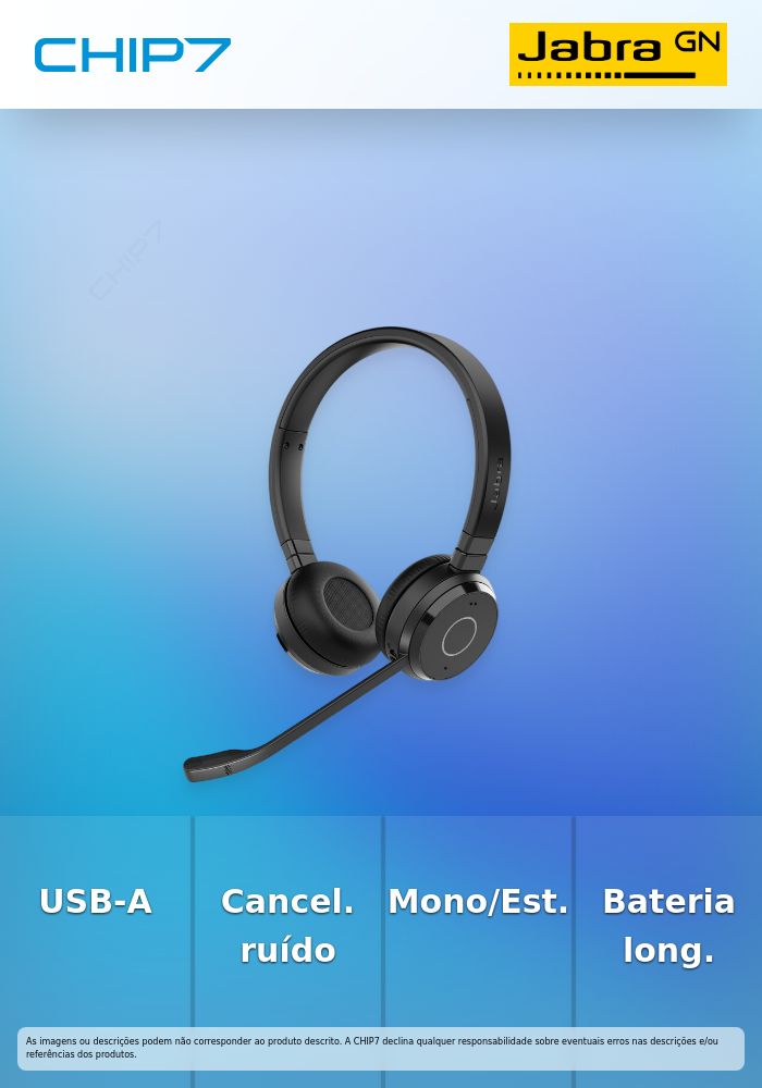 Jabra Evolve 65 TE USB-A UC Stereo