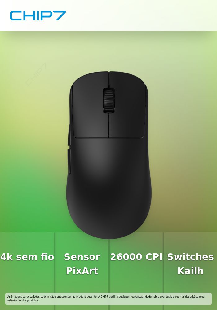 Rato Gaming Endgame Gear OP1w 4k Wireless Gaming Mouse - Preto