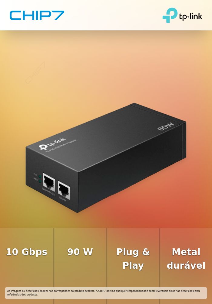TP-LINK ADAPTADOR OMADA 10G POE++ INJECTOR