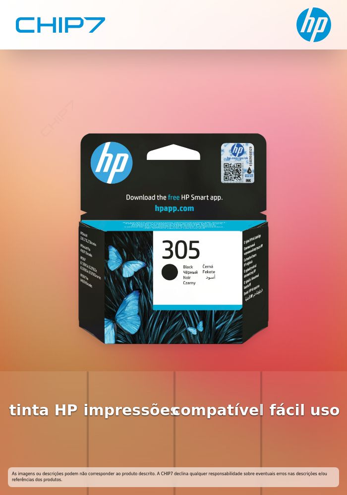 HP 305 Black Original Ink Cartridge