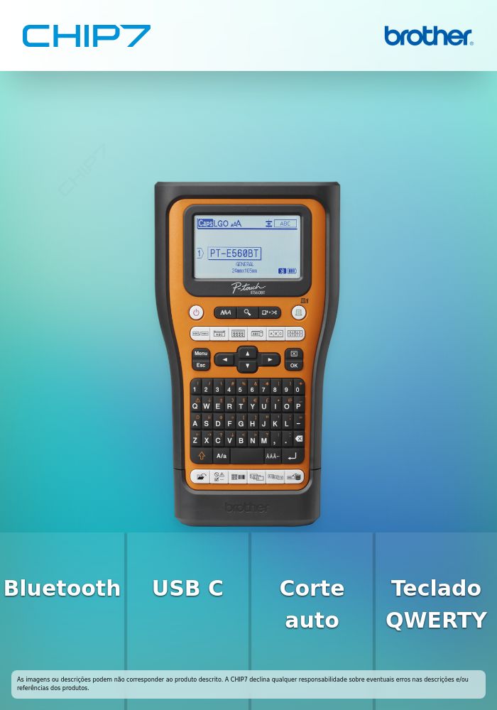 ROTULADORA PORT PROF PC+BT