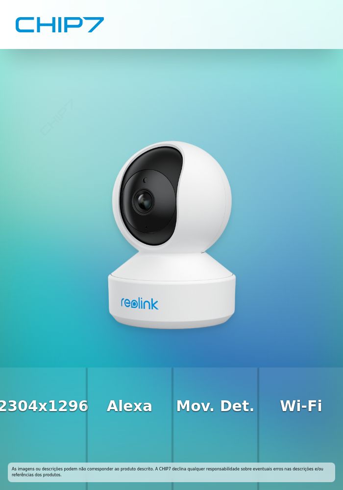 Câmara de Vigilância REOLINK WI-Fi / 3MP / Interior - E Series E320