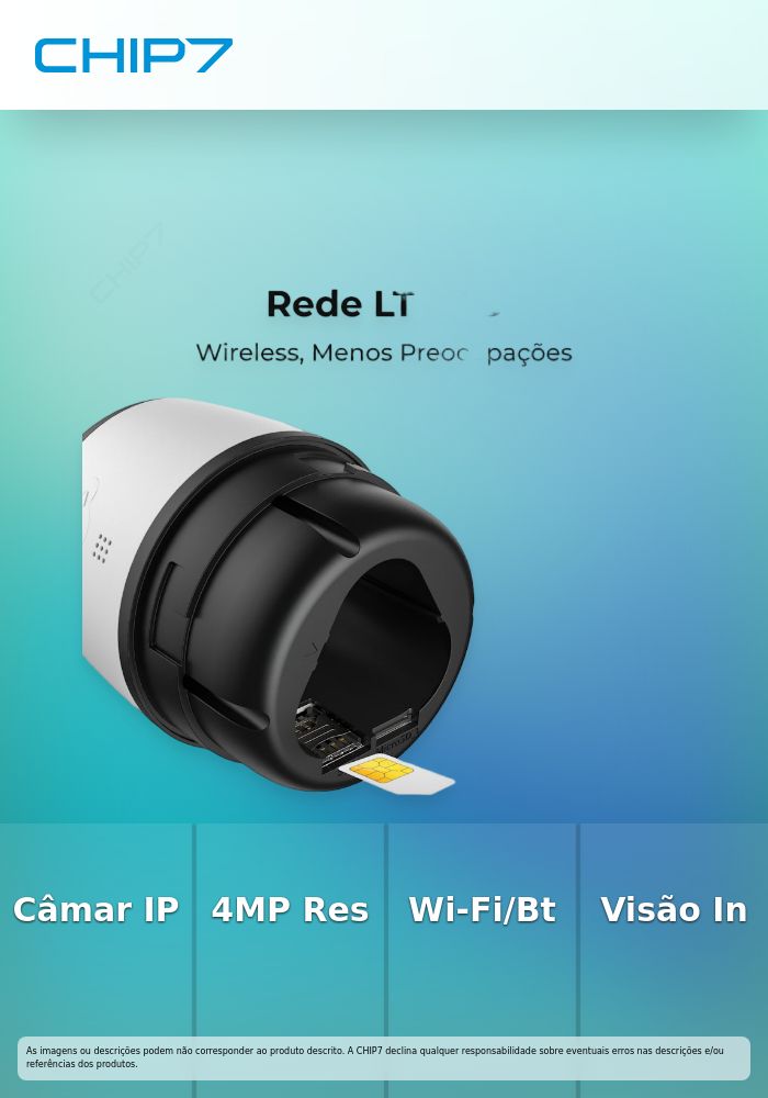 Câmara de Vigilância REOLINK Wi-FI / LTE / 4MP / Bateria - Go Series G330 Solar Panel