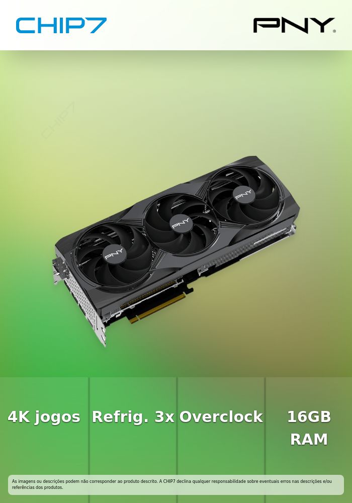 PNY RTX5080 16GB Standard Triple Fan OC VGA