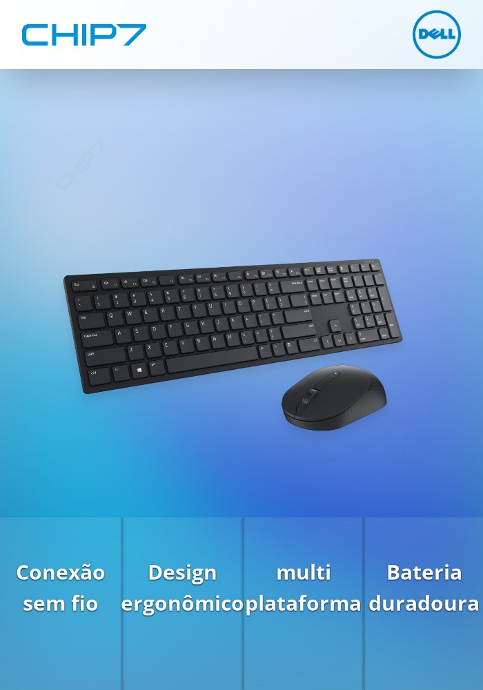 WIRELESS KEYBOARD &MOUSE KM5221W PT