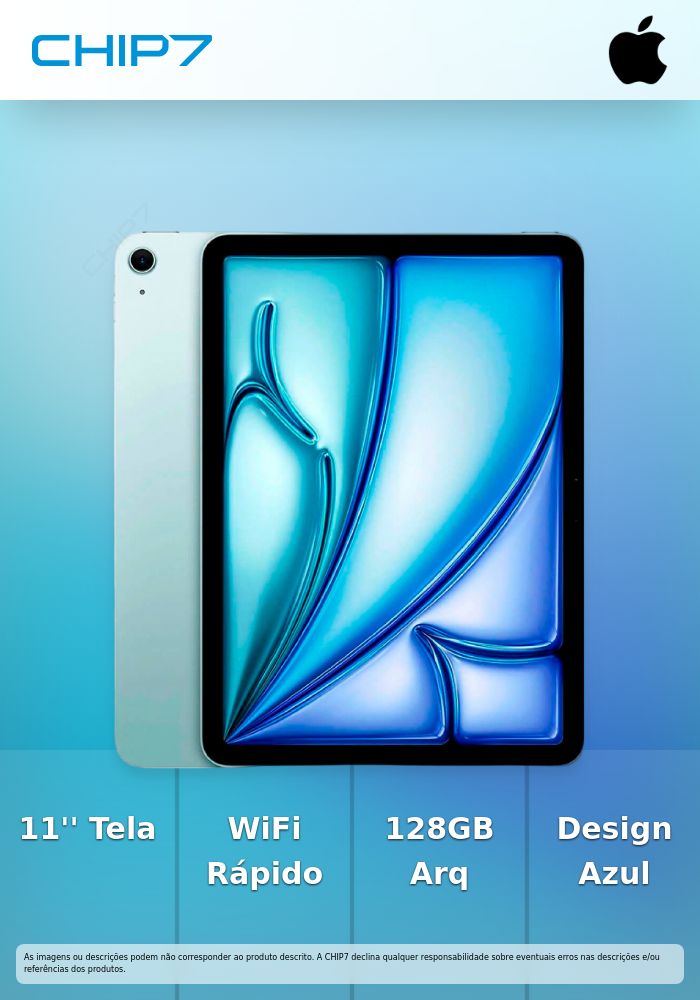 IPAD AIR 11 WIFI 128GB BLU-ISP