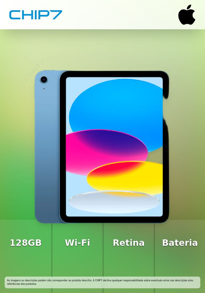 IPAD WIFI 128GB BLU-ISP