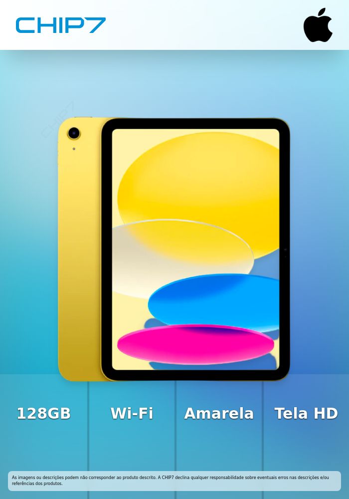 IPAD WIFI 128GB YLW-ISP