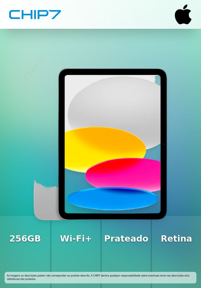 IPAD WIFI 256GB SLV-ISP