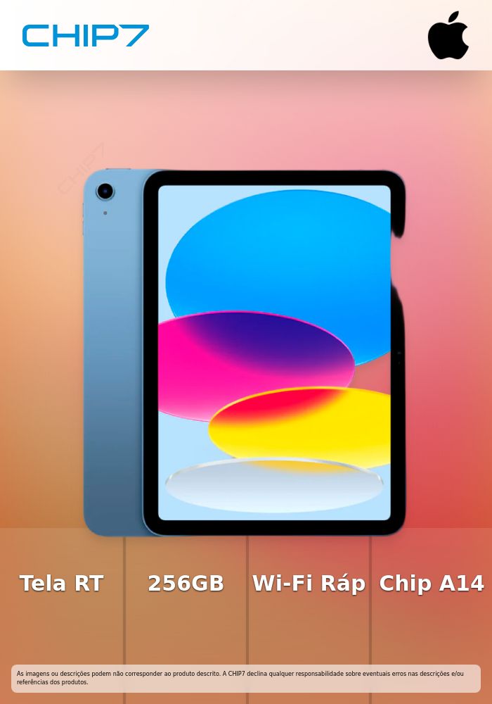 IPAD WIFI 256GB BLU-ISP