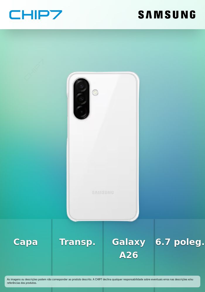 SAMSUNG CAPA A26 5G TRANSPARENTE