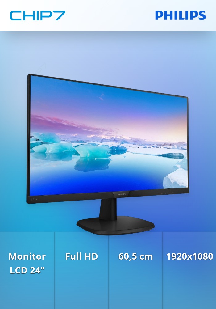PHILIPS MONITOR LED IPS 24