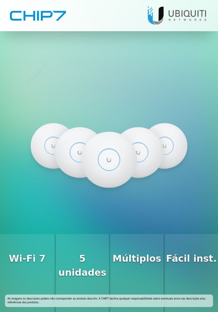 PACK 5 AP WIFI 7 U7-PRO