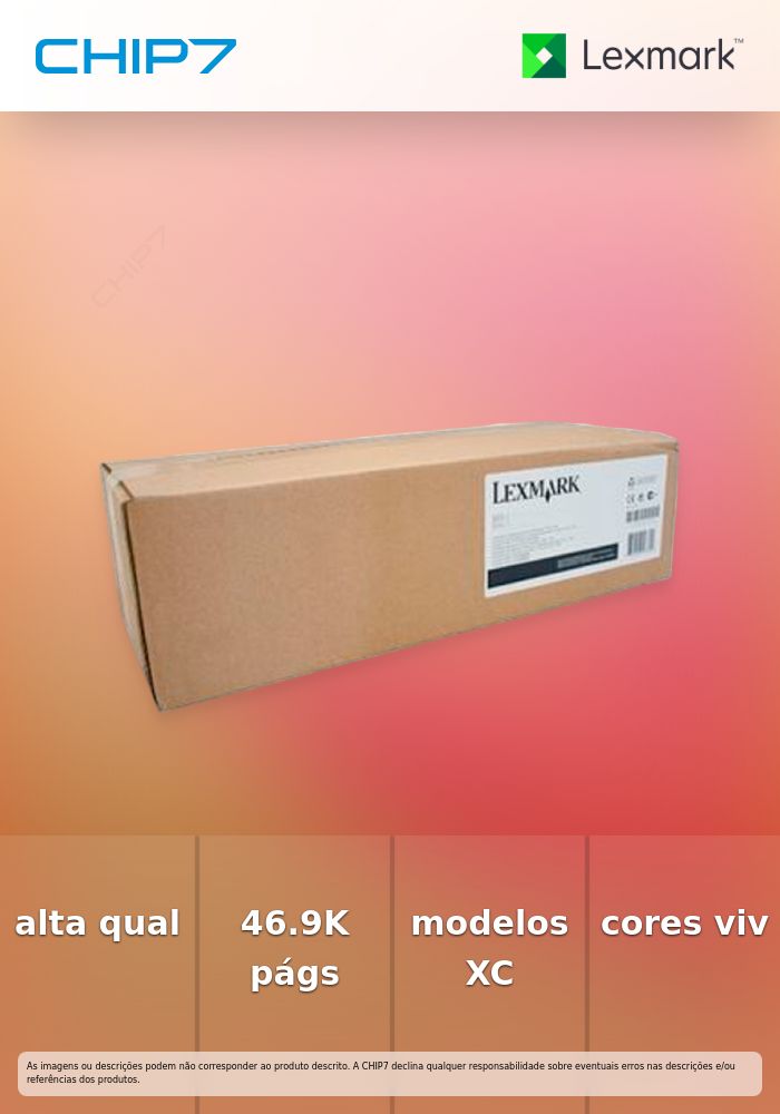LEXMARK TONER AZUL XC9525/35/8355 46.9K