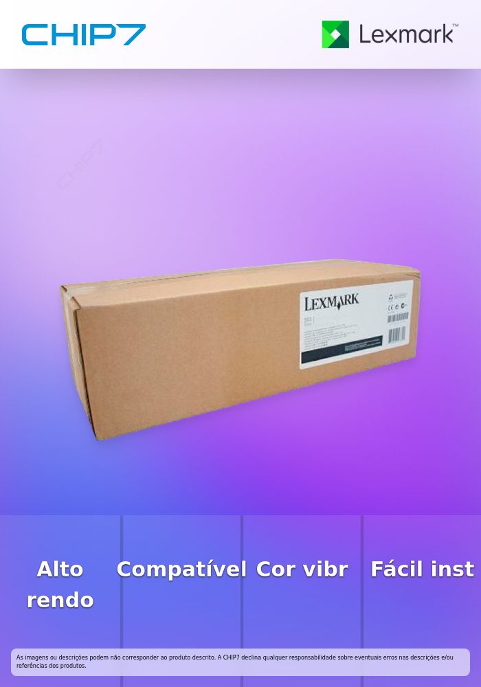 LEXMARK TONER AMARELO XC9525/35/8355 46.9K