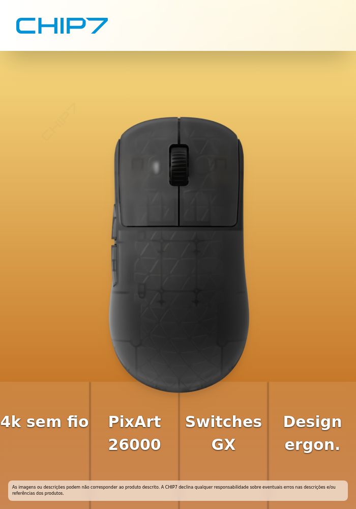 Rato Gaming Endgame Gear OP1w 4k Wireless Gaming Mouse - Dark Frost