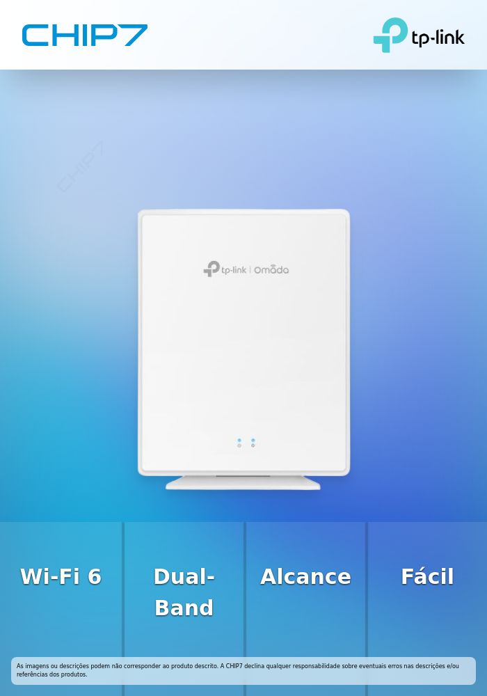 Omada  AX3000 Desktop Dual-Band Wi-Fi 6  Access Point