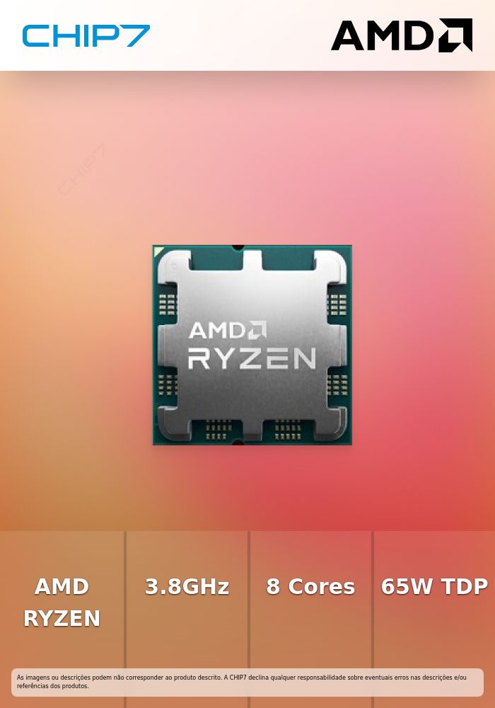 AMD AM5 RYZEN 7 7700 3.8/5.3GH 40M 8C16T 65W TRAY