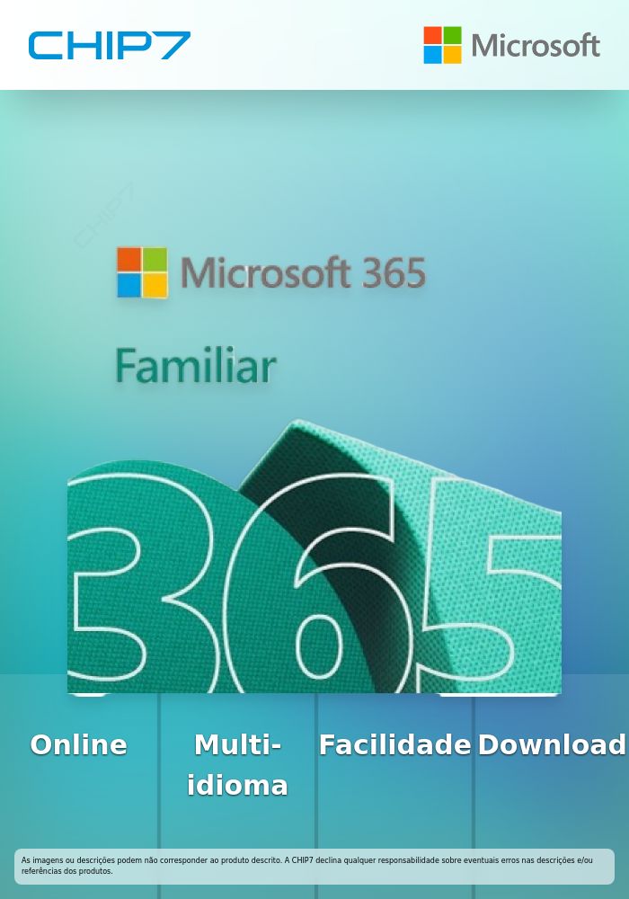 Microsoft 365 Family - LICENÇA ESD - All Languages Sub Online Prod Key 1 Lic Eurozone Downloadable Click to Run NR