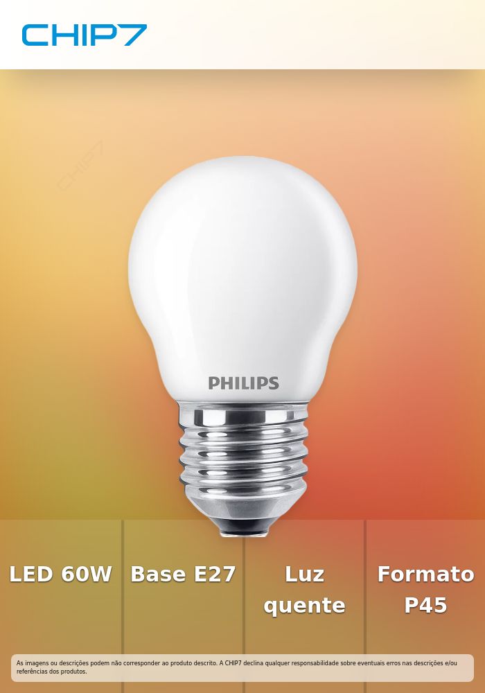 LED classic 60W E27 WW P45 FR ND SRT4